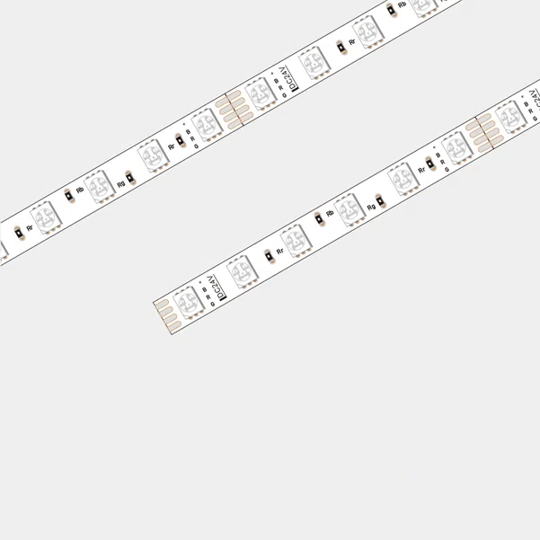 2835 RGB 120leds/m 5mm board LED strip 