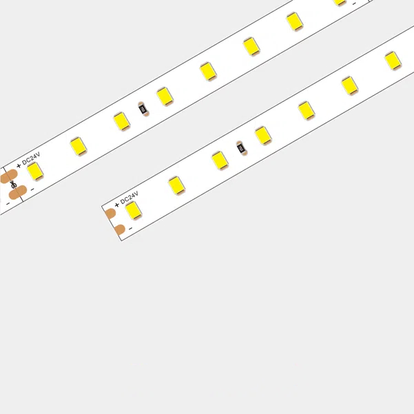 2835 80leds/m 10mm board high efficacy LED strip  